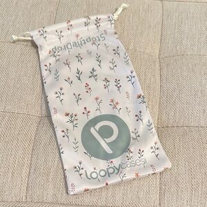 Loopy Case Floral Gift Bag - Pink and Green